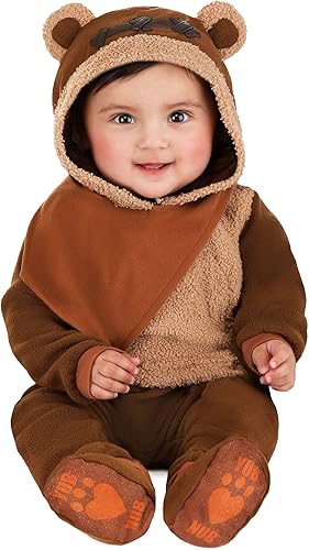 STAR WARS Baby Ewok Costume, Infant Halloween Costume - Officially Licensed