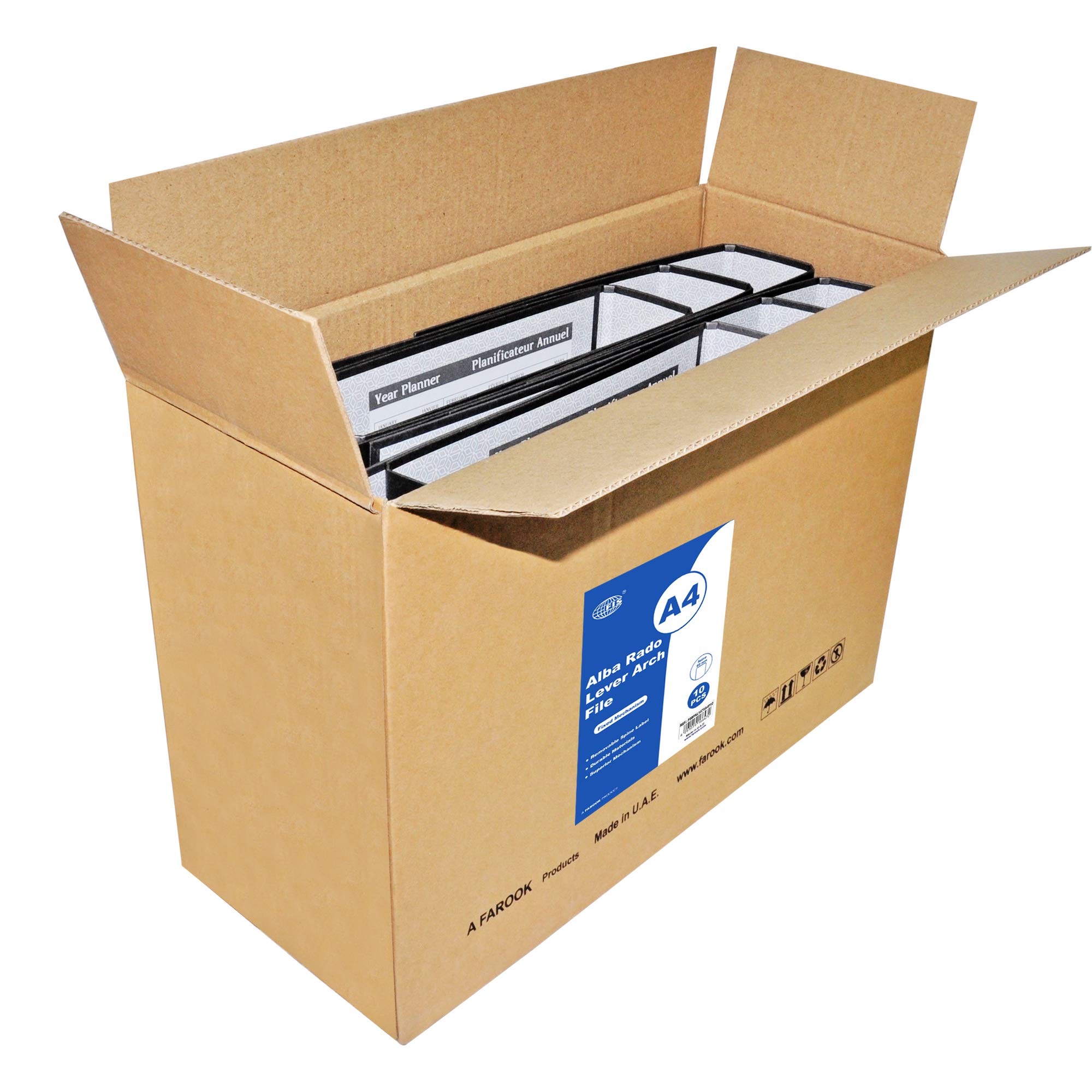 FIS Rado Lever Arch File, 7.5cm A4 Size, FSBFAL1475A4F10