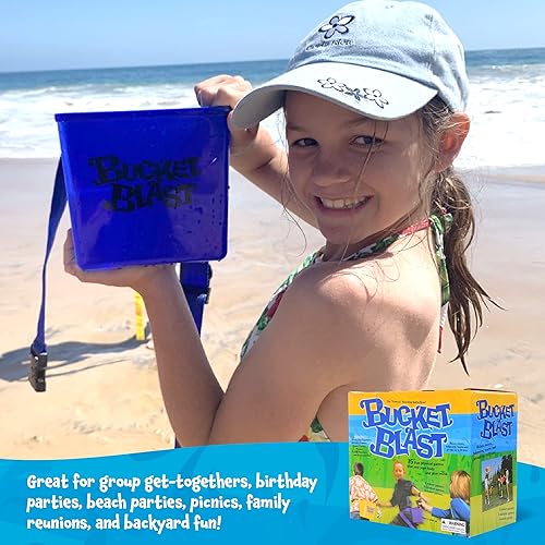 Miniatura 5 de Zobmondo Bucket Blast galardonado juego para niños juegos para interiores y exteriores para niños actividades al aire libre para niños