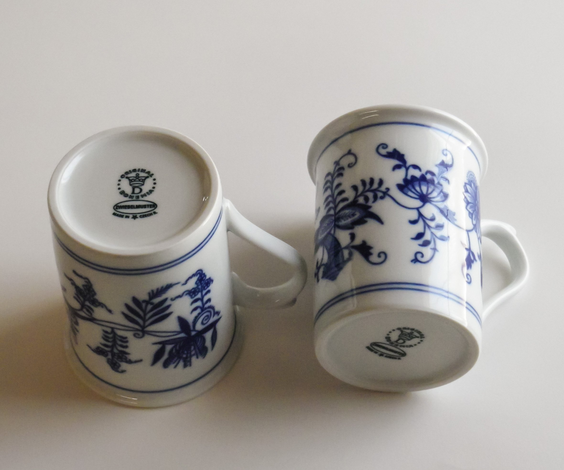 Amazon.co.jp: ボヘミアブルーオニオン トールマグ ペアCB335-2