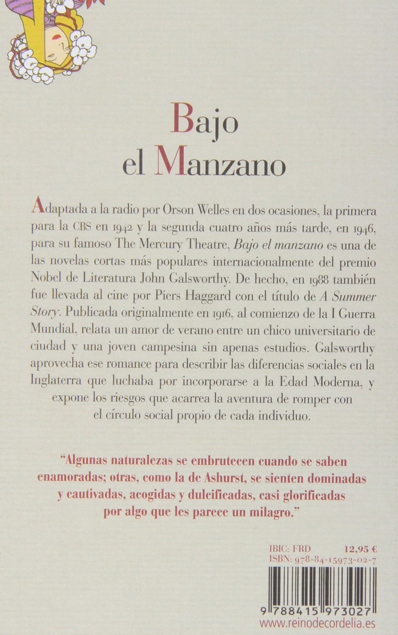 Bajo El Manzano: 25 (Literatura Reino de Cordelia)