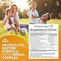 Vista 3 de Proteolytic Enzymes Supplement with Serrapeptase - Devils Claw, 90 Capsules, Promotes Joints Relief, Muscle and Tissue Health with Lasting Mobility