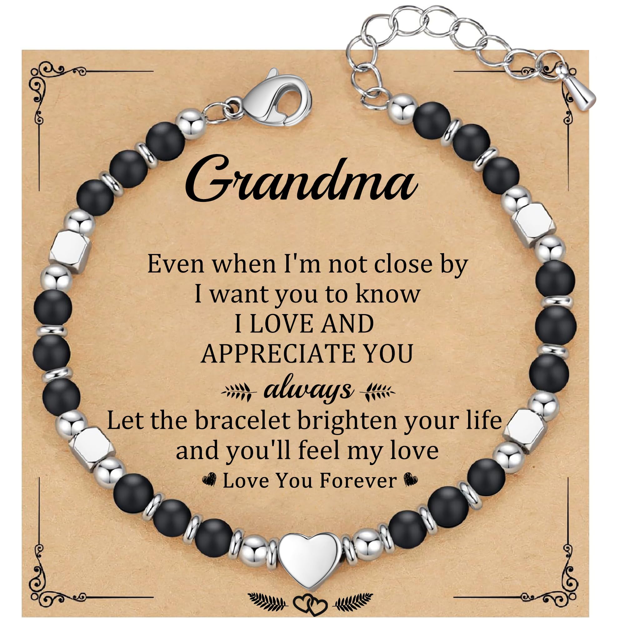 Best Friend Bracelet Gifts for Women Sister Bestie, Christmas Gift for Teens Mom Daughter Granddaughter Birthday Gift for Her Stocking Stuffers