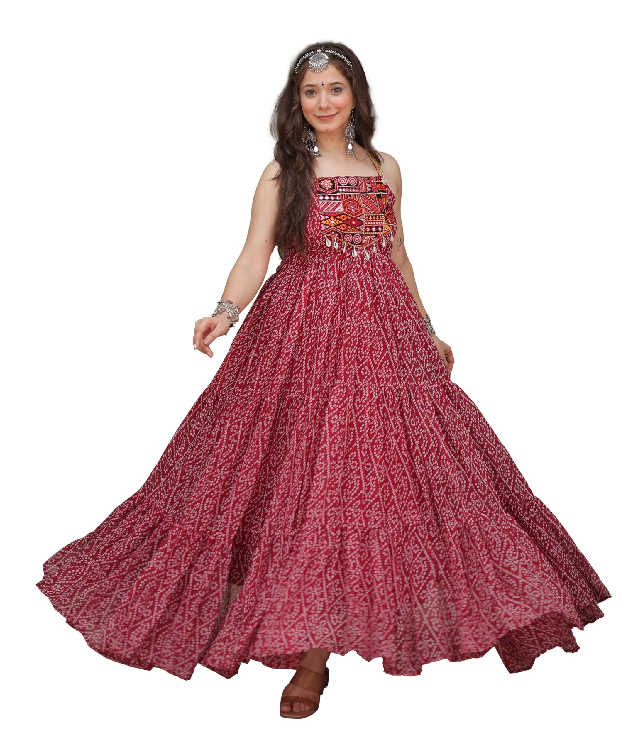 Women's Prple Color Georgette Anarkali kurta set with Duptta For Women-image-47