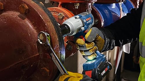 Miniatura 8 de BOSCH GDS18V-330PCN Llave de impacto de 18 V sin escobillas de 12 pulgada de par medio con retención de pasador (herramienta desnuda)