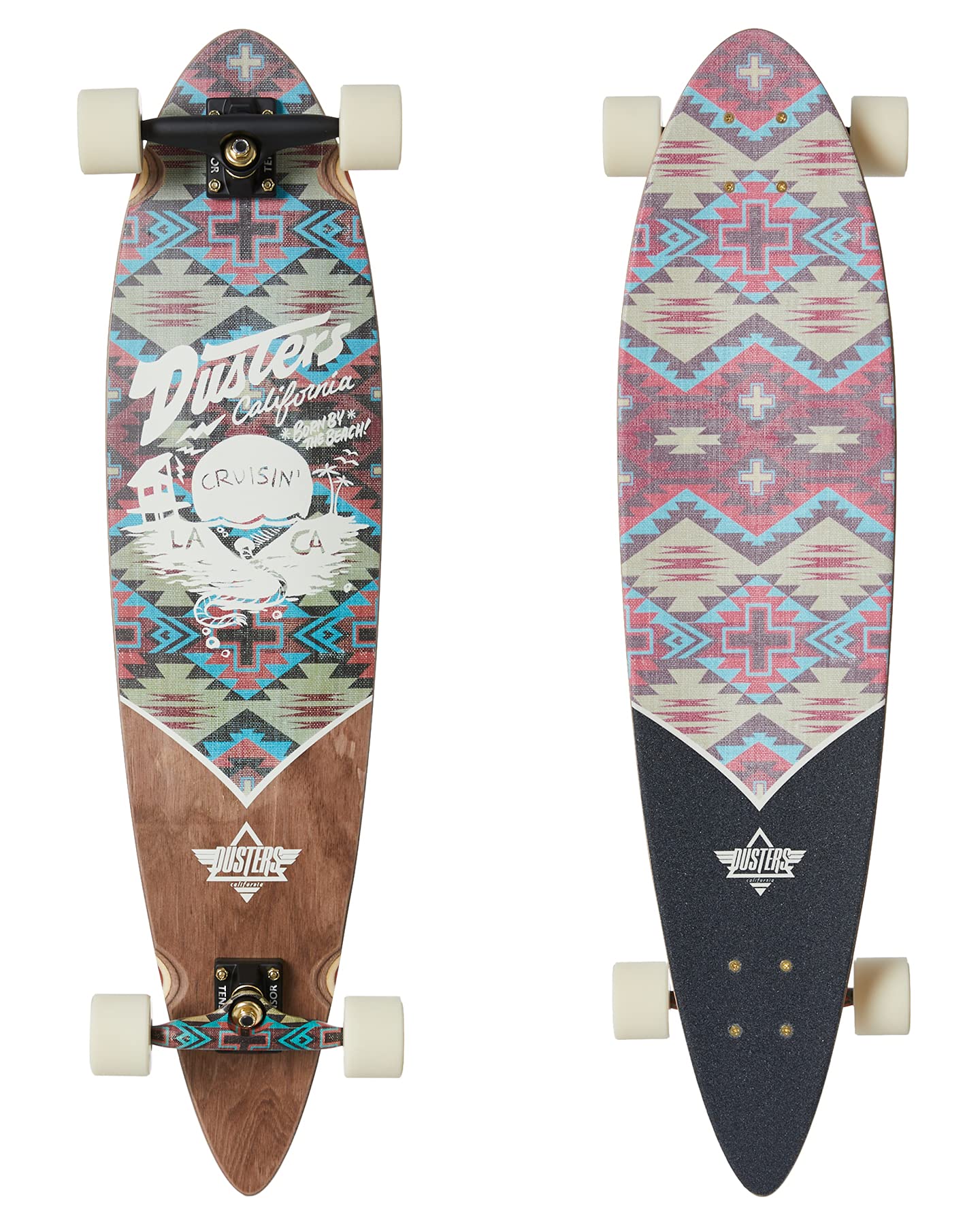 DustersLongboard Cruisin Nomad Pintail Multi 8.75" x 37"