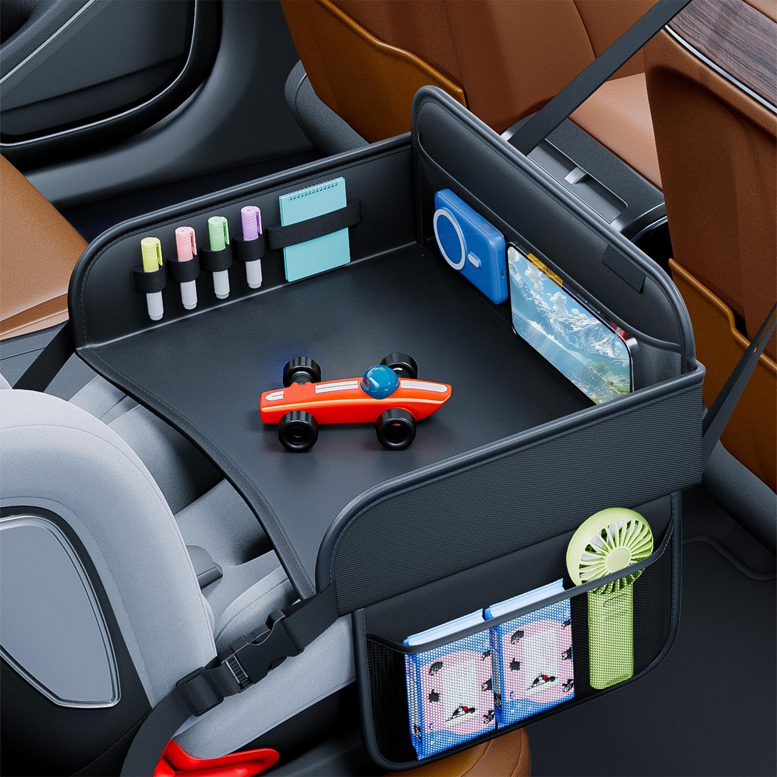Kinder Reisetablett unterwegs Auto Flugzeug Kinder Lap Desk Organizer