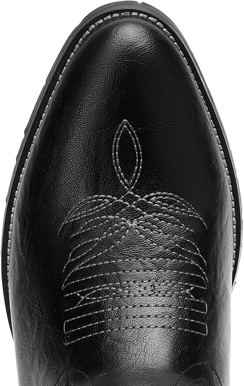 Mens Cowboy Boots with Pointed Toe Retro Western Style and Embroidery Botas Vaqueras para Hombre - Image 5