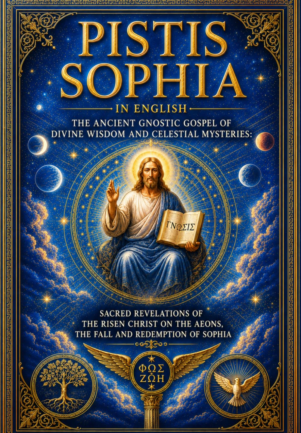 Pistis Sophia in English – The Ancient Gnostic Gospel of Divine Wisdom and Celestial Mysteries: Sacred Revelations of the Risen Christ on the Aeons, ... Light, the Heavenly Realms, and the Spiritual