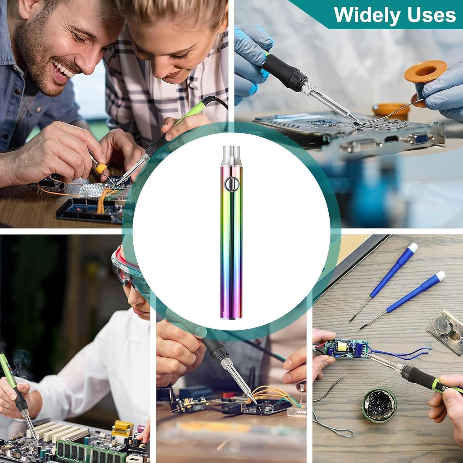 Cordless Soldering Iron Kit, Thread Kits 3 Gear Adjustable, Cart Pen With Charging head For Home Appliance Repair, Electronic Components, DIY, Electronics Precision Repair