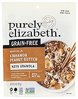 Vista 11 de purely elizabeth Puramente Elizabeth GrainFree Superfood Granola GlutenFree Vegan + Paleo Keto Certificado hecho con puré orgánico 8oz, mantequilla