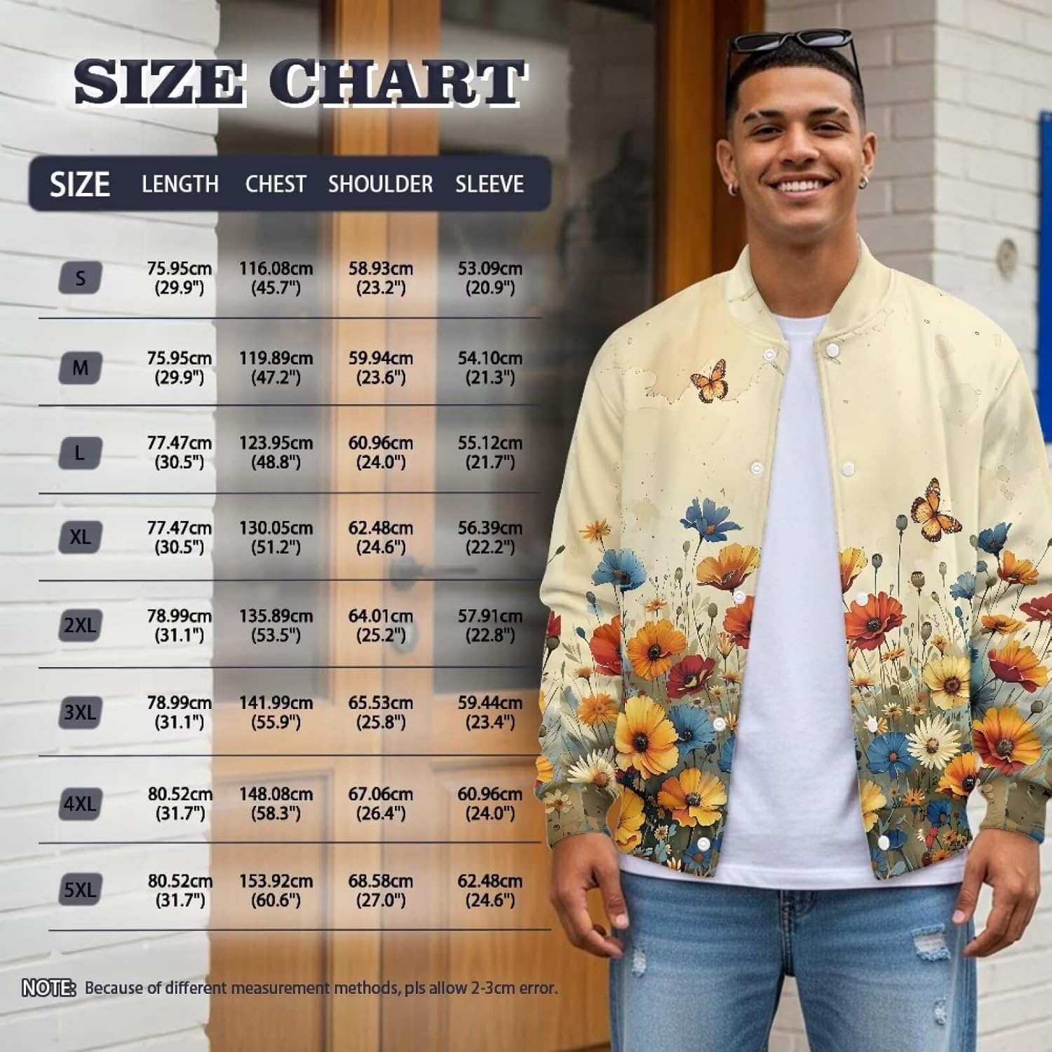 Mens Lightweight Bomber Varsity Jacket Fashion Graphic Jacket Outerwear Streetwear Coat