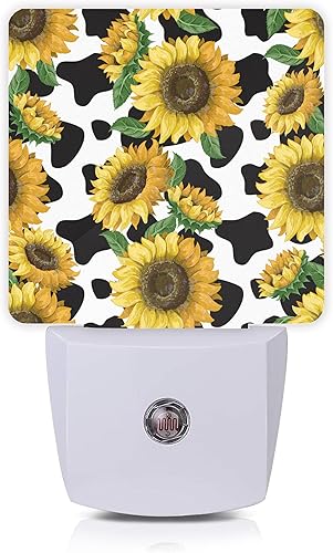 Luz nocturna de ancla, luces de noche con enchufe floral de acuarela de 0.5 W, apto para dormir para niños y niñas, luz nocturna LED con sensor de