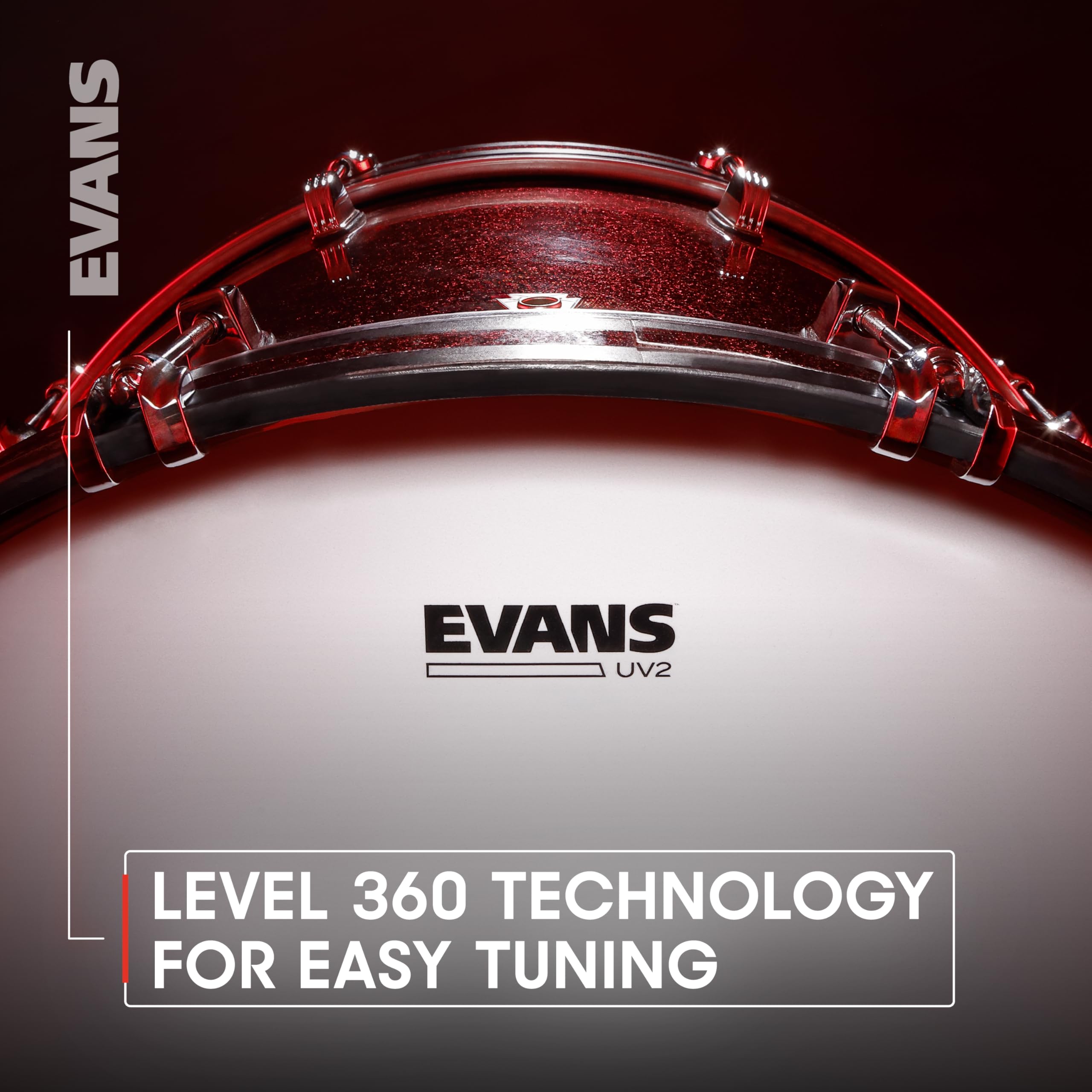 Evans UV Coated Peau Grosse Caisse BD26UV2 26 Pouces
