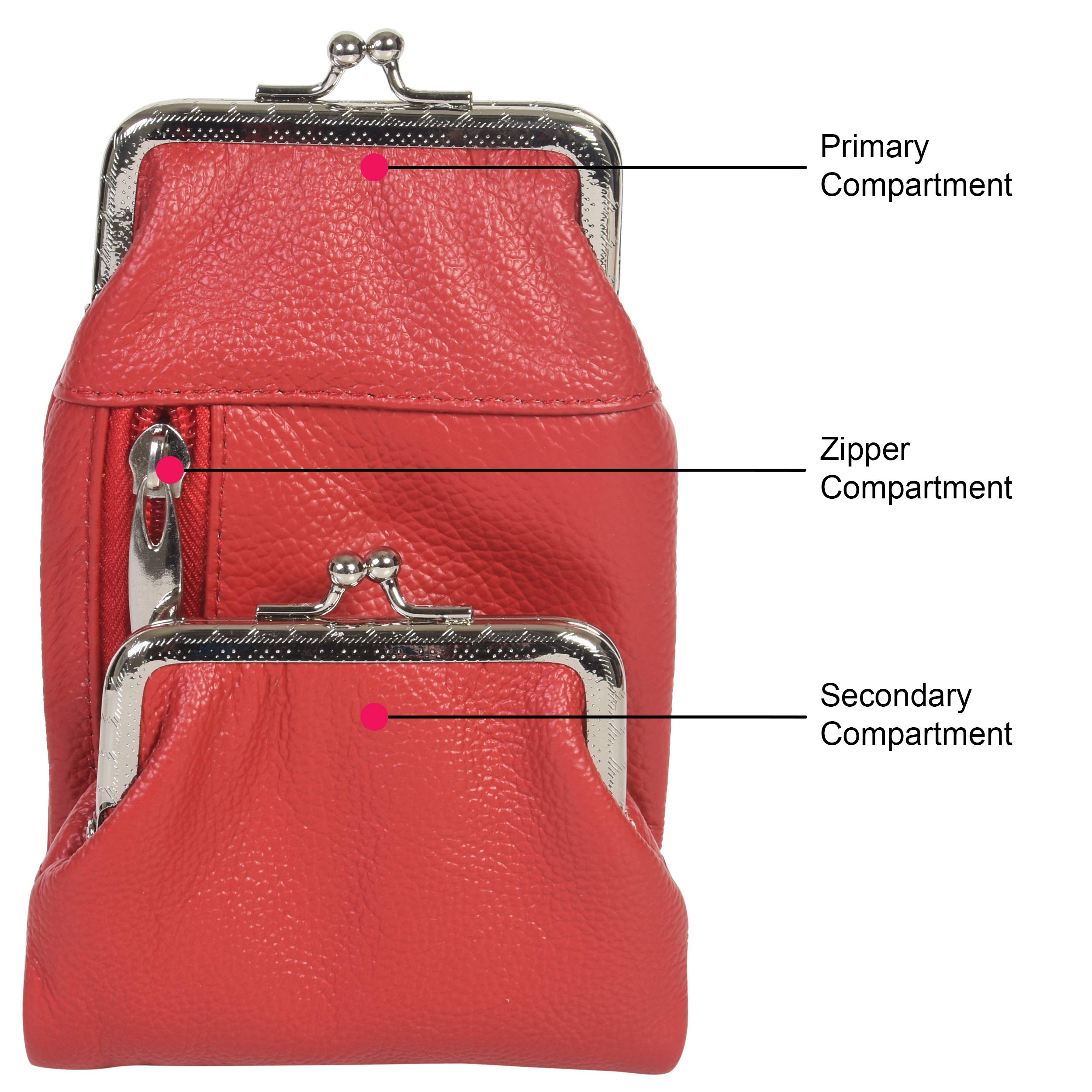 Amazon.com: Womens Leather Cigarette and Lighter Case with Twist Clasp  (Red) : Health & Household
