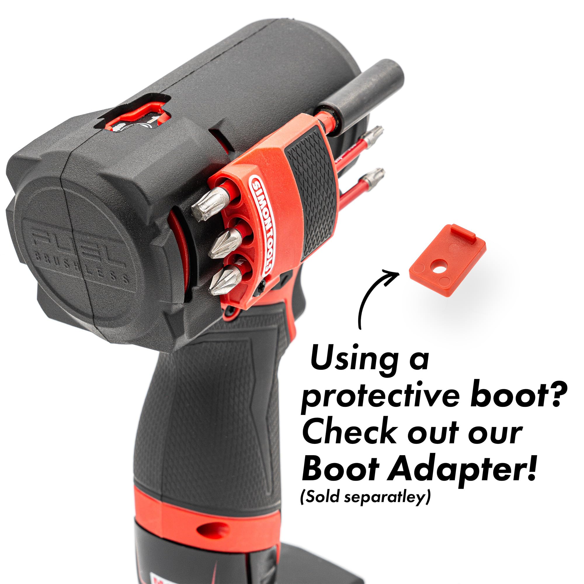 Simon Tools Soporte magnético para brocas Milwaukee M12 Gen 2 y taladro - Soporte de brocas Milwaukee para M12