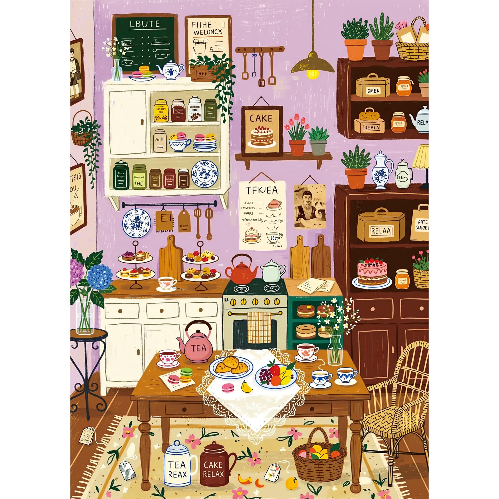 HUADADA Jigsaw Puzzles for Adults 1000 Pieces-TXXZ