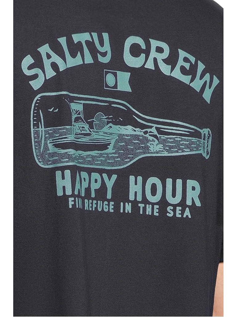 Navy Salty Crew Bottle Rocket Short Sleeve Tee