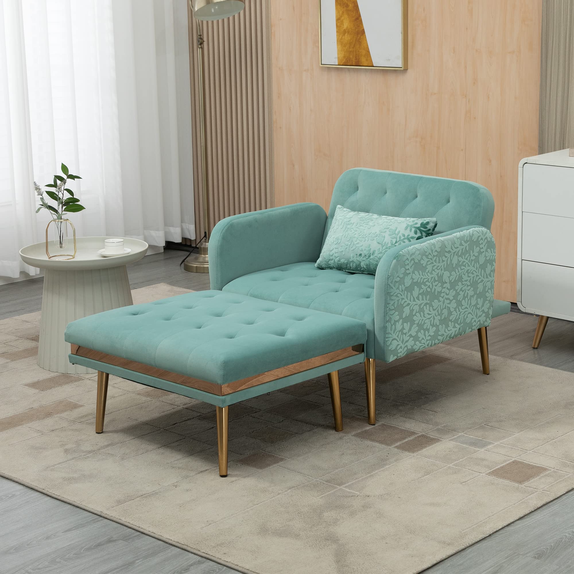 BOX 2 OF 2 ONLY HomSof Adjustable Backrest Chaise Lounge Indoor