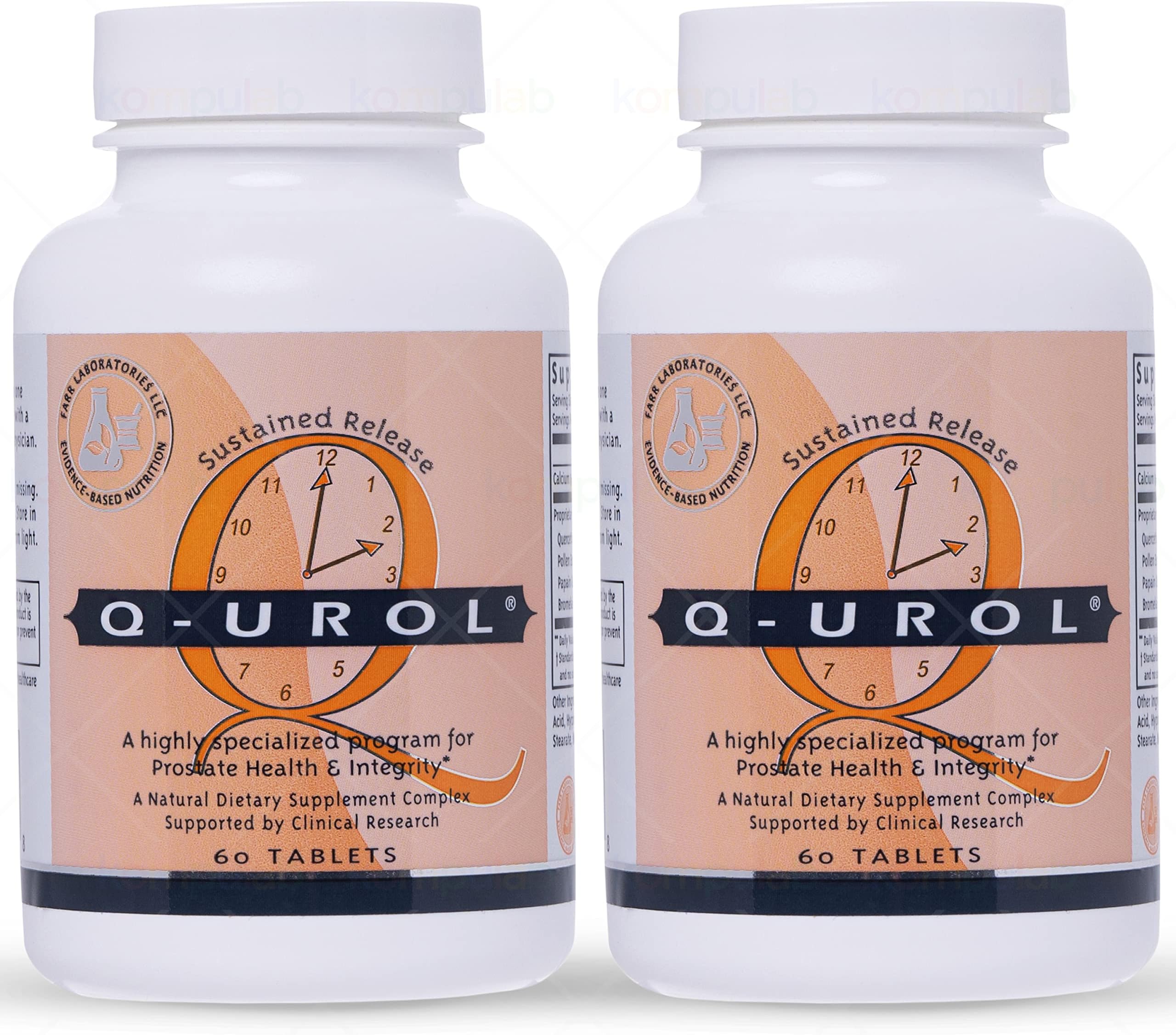 Q-Urol Maximum Strength for Prostate Health, Effective Prostate Health Supplements for Men – Advanced Time Release Formula with Added Pollen Extract