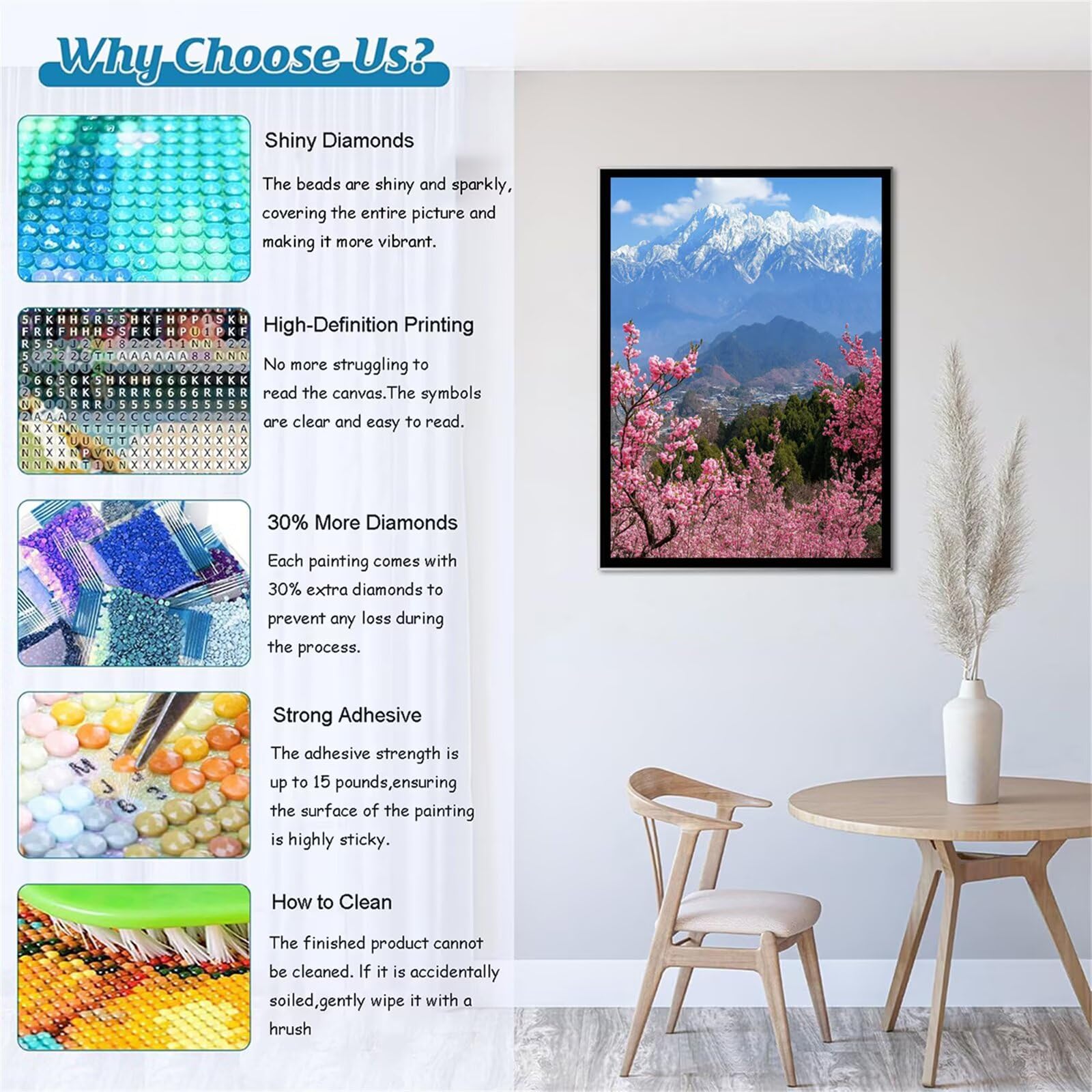 Diamentowe malowanie Japonia, zestaw do malowania diamentami dziecko góra Fuji 5D diamentowe malowanie dla dorosłych, DIY haft diamentowy pełny zestaw kryształów sztuka klejnot obrazy, hobby kreatywne