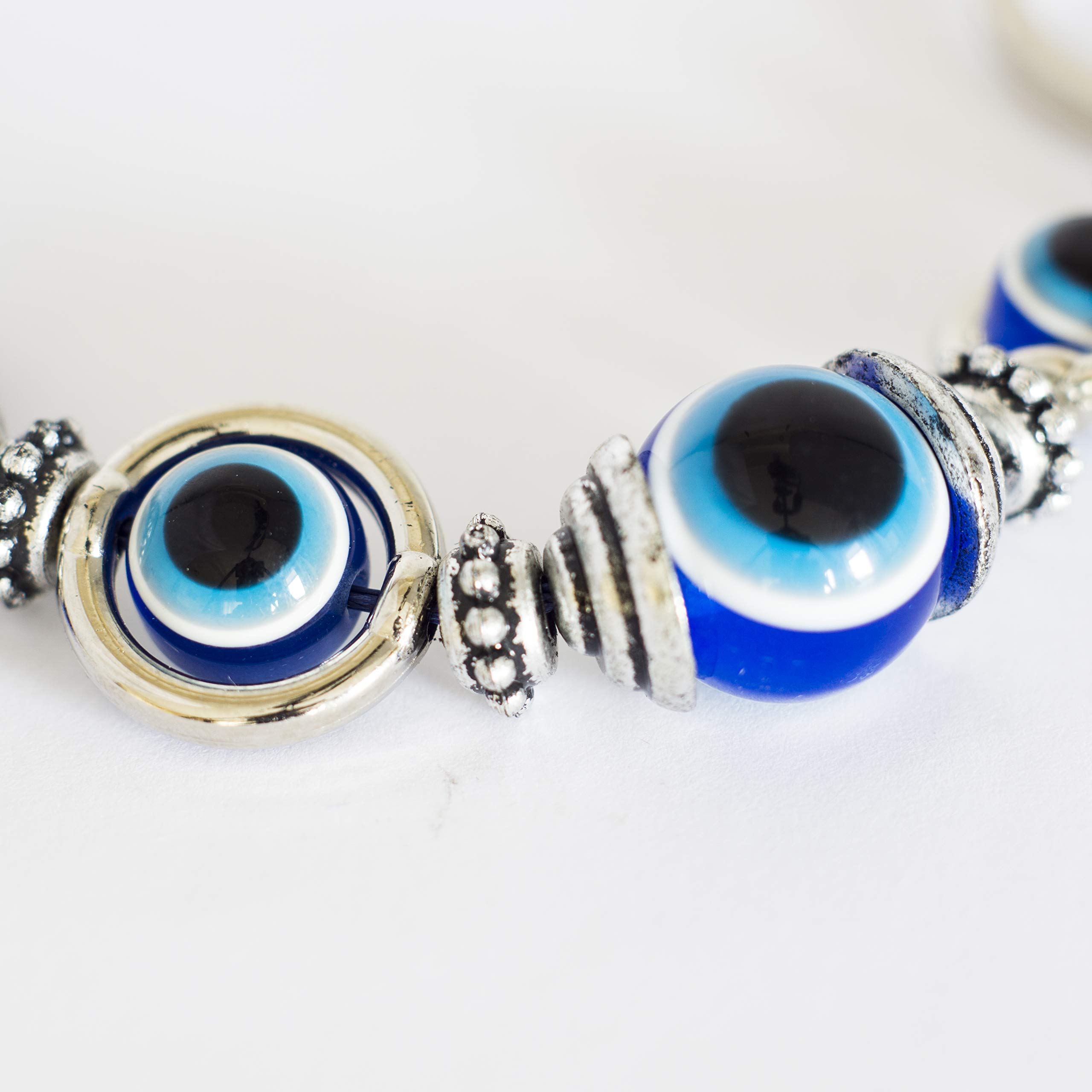 Portachiavi Boncuğu Boncuk Nazar Cattiva Magico Occhio - Foto 8