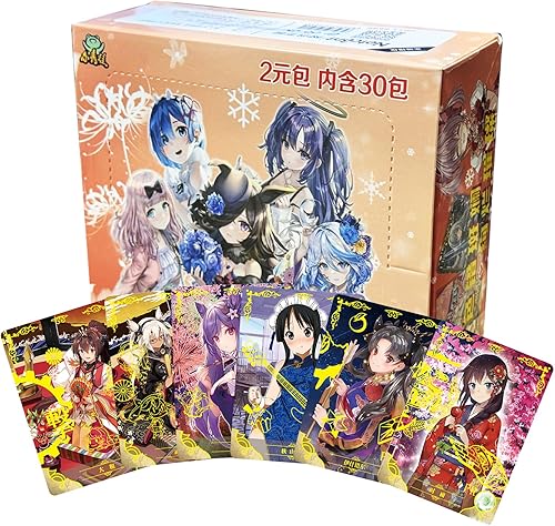 Goddess Story Cards - Caja de refuerzo oficial de Anime TCG CCG paquete de 12 paquetes de 6 cartaspaquete 72 cartas