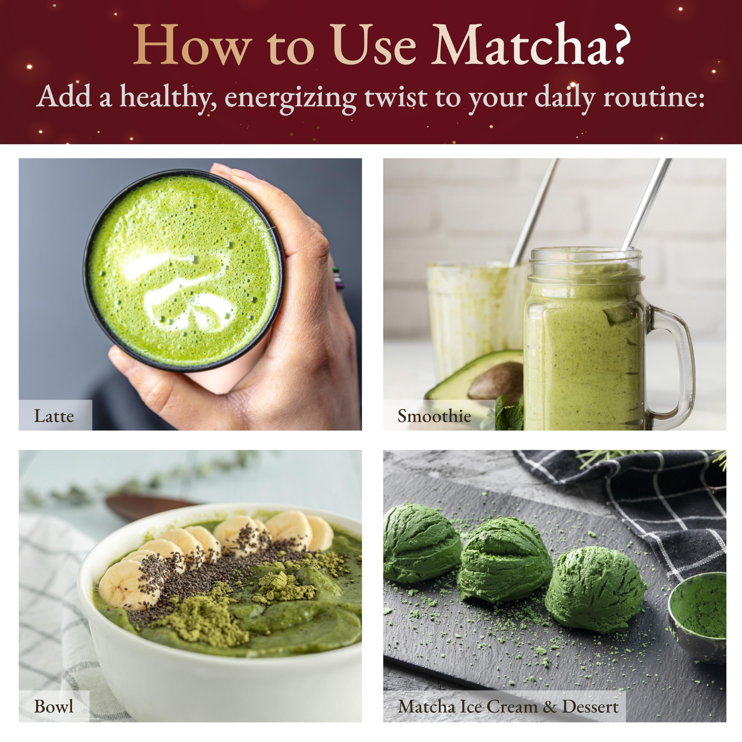 Gulluoglu Japanese Matcha Green Tea Powder - 1 75 oz 50 g Ceremonial Grade Premium Antioxidant Superfood for — view 4