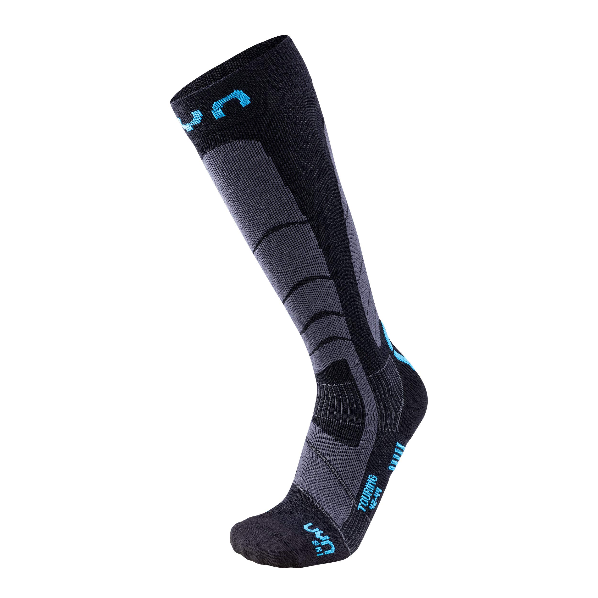 UYN Artze Wall Art S100036 SKI TOURING Socks Men's Black/Blue 41