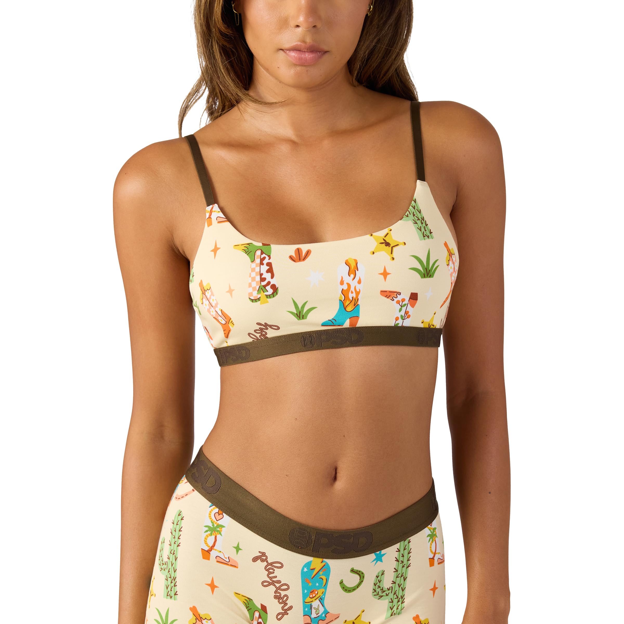 PSD Women's Playboy Booted Modal Scoop Bralette