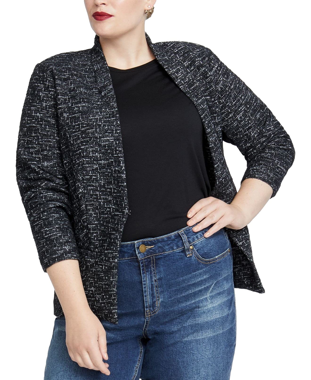 Women's Plus Size Frankie Jacket Casual Blazer