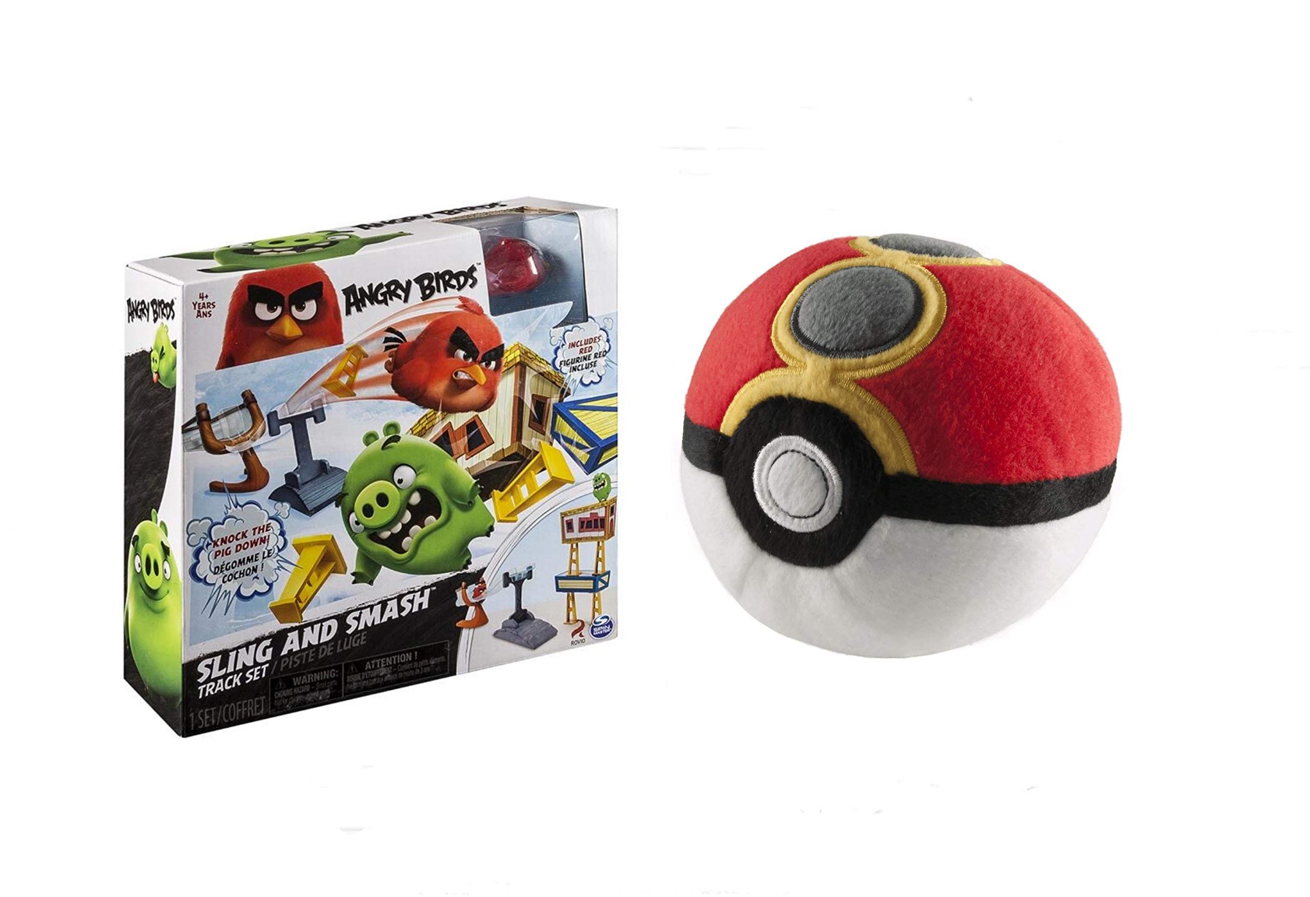 angry birds sling and smash track set