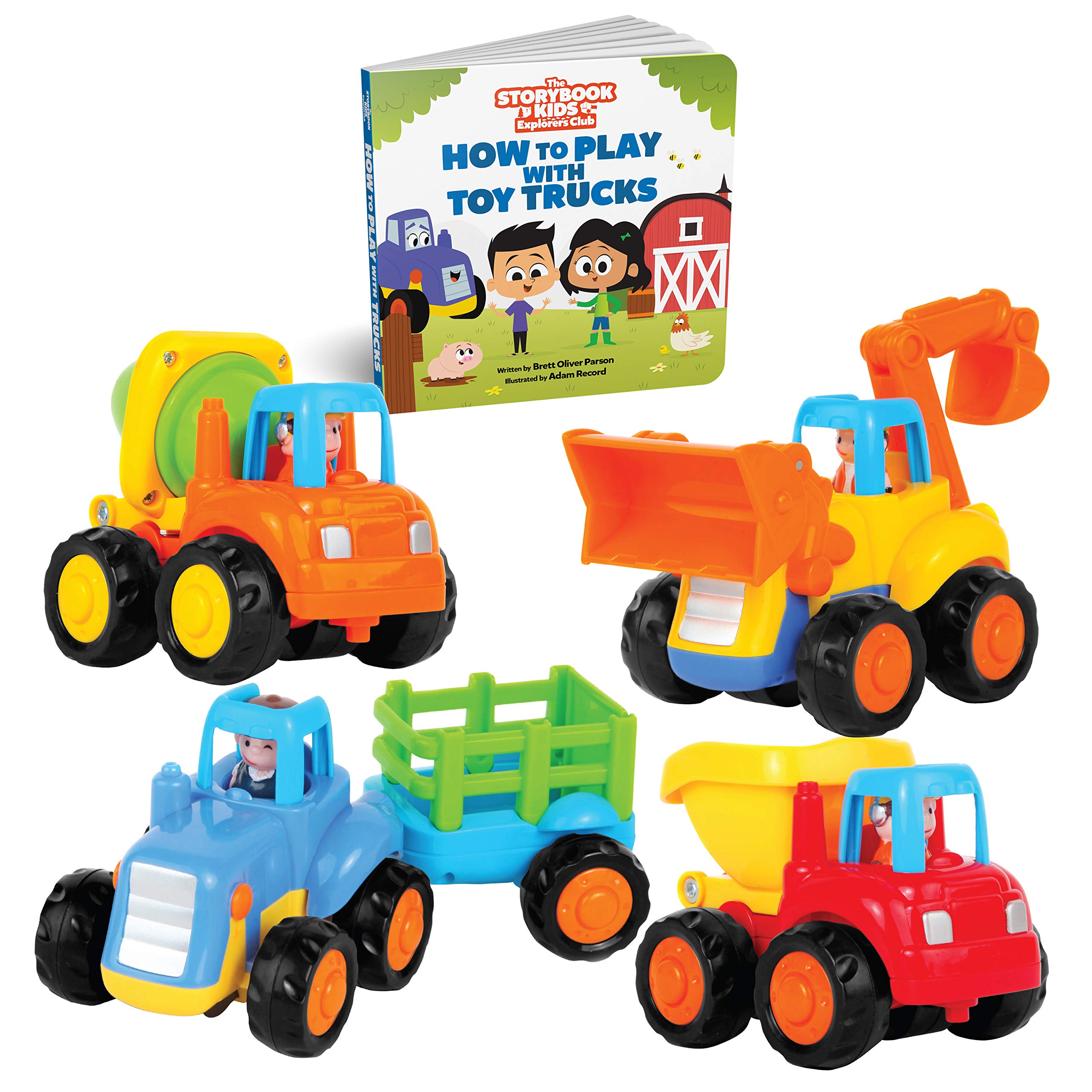 Buy Educational Play Set for Kids Age 1, 2, 3 Push & Pull Cars for
