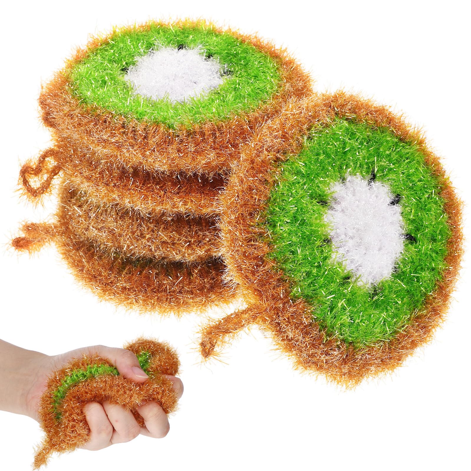 Paños de cocina NUOBESTY de kiwi para limpiar tus platos y verduras frescas