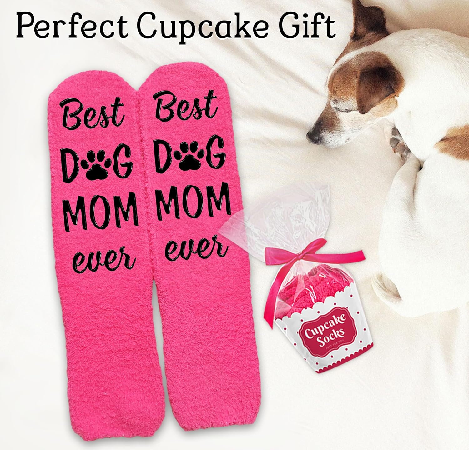VICRAZY Funny Gifts For Men, Women – Dog Sock For Dog Dad Mom - Mother Day Gift, Father Day Gifts, Christmas Stocking Stuffer - Image 4