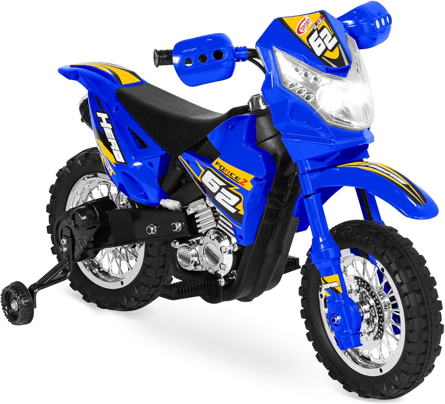 Best Choice Products Kids 6V Ride On Motorcycle w/Treaded Tires