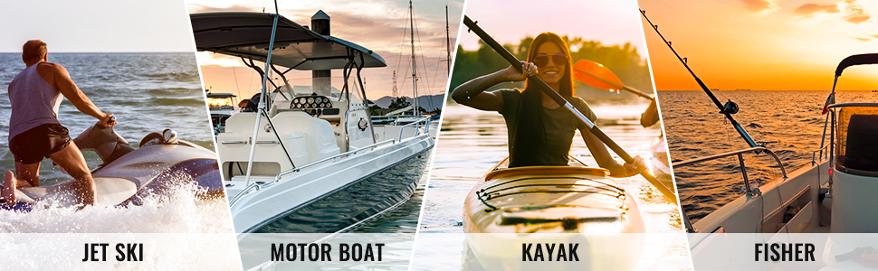 GANGXUN Amarrage Avec Ligne De Quai élastique De 0,9 M - Accessoires