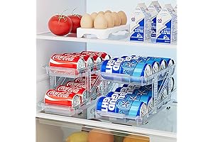 Skycarper Adjustable Soda Can Organizer: The Ultimate Space-Saving Solution for Your Kitchen