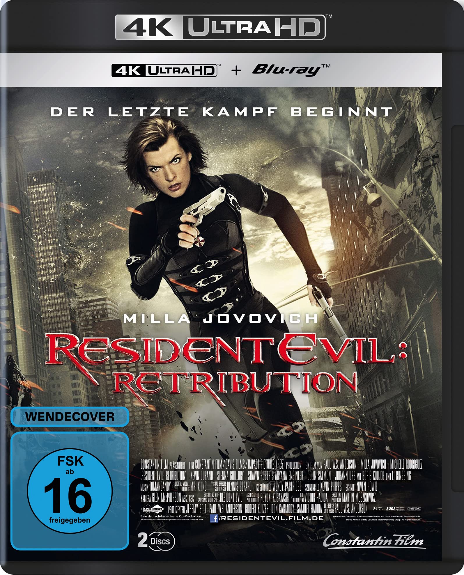 Constantin Film Resident Evil: Retribution – Blu-ray-Set