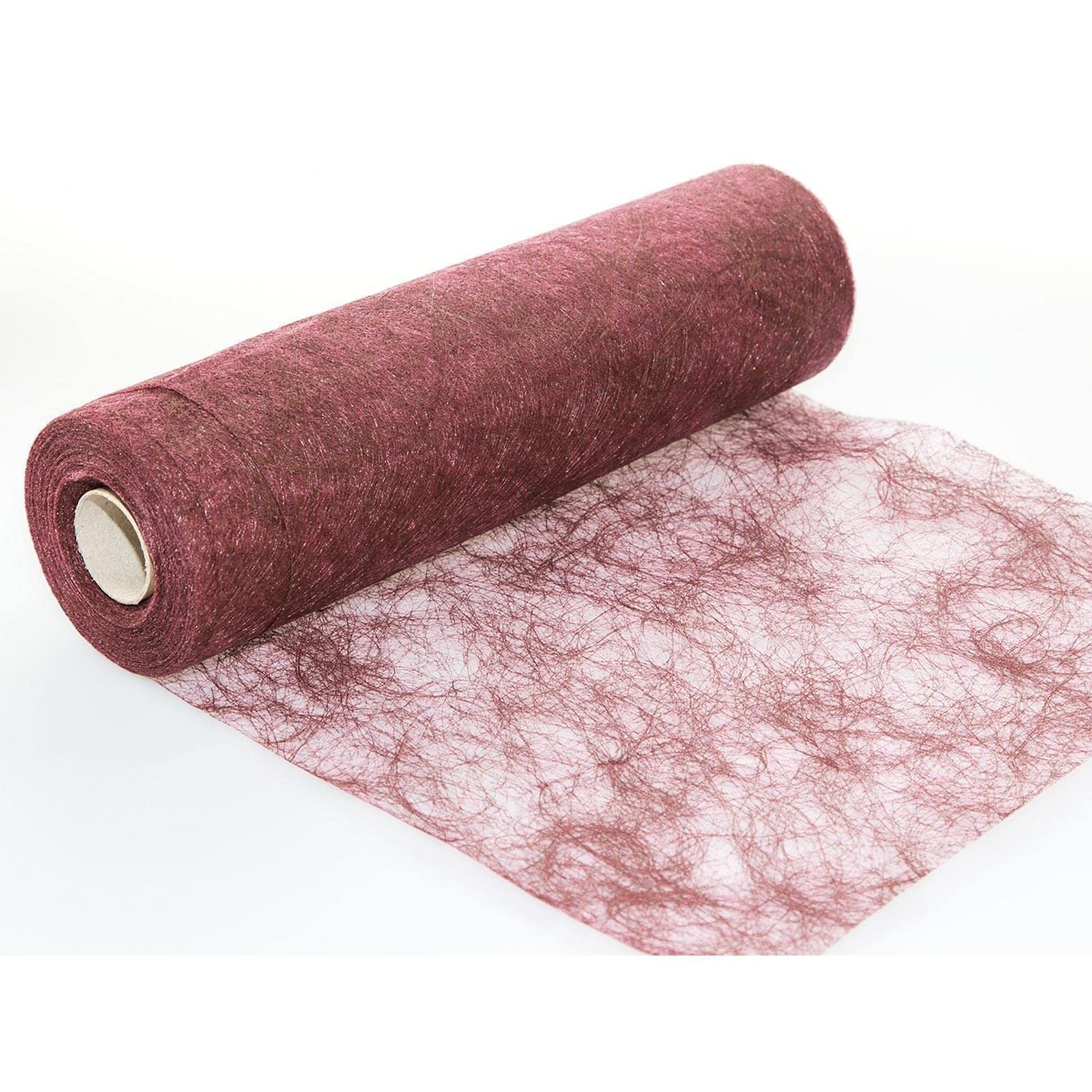 Protinam Table Runner, Fleece, 3580 Bordeaux, 5m