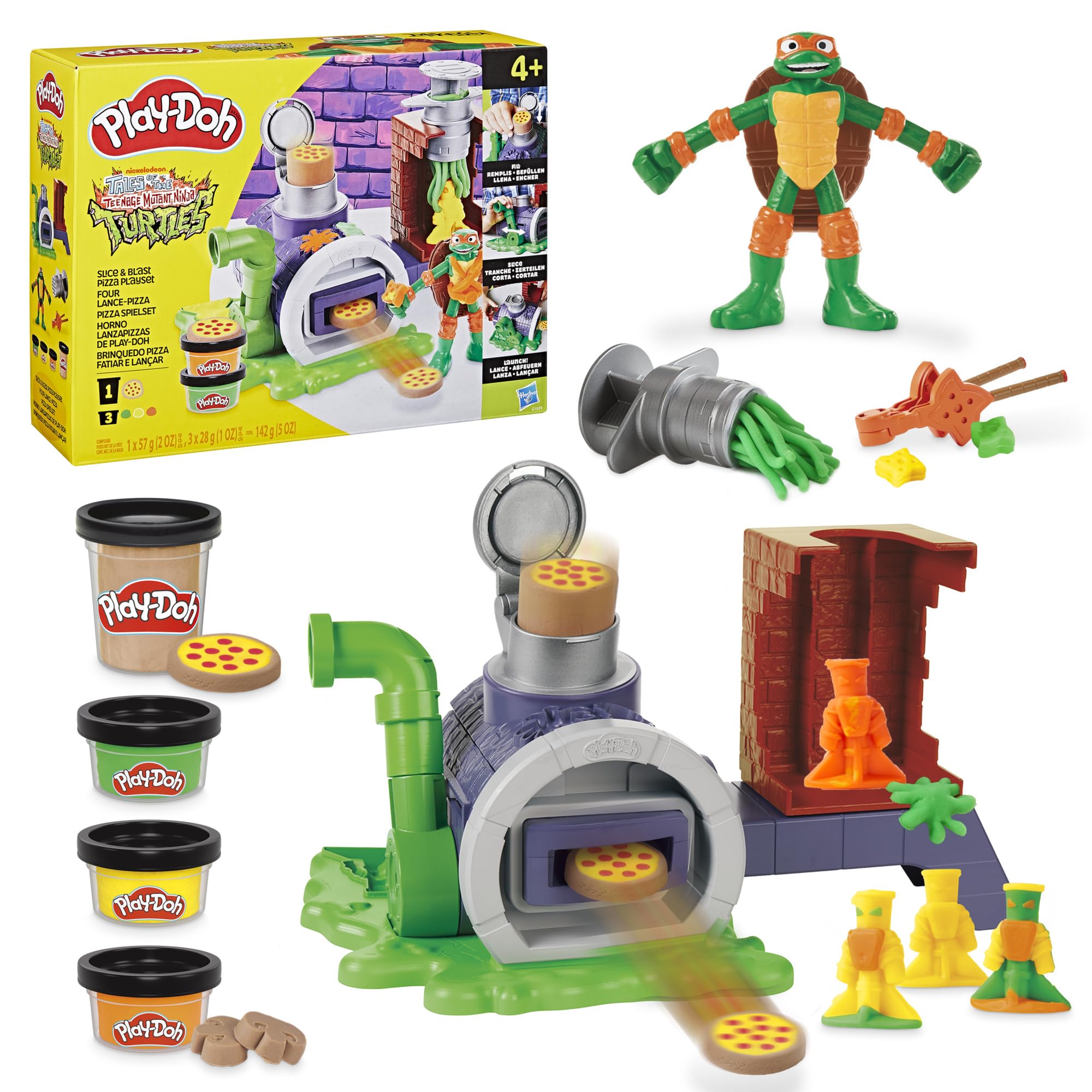 Amazon.com: Play-Doh Teenage Mutant Ninja Turtles Slice & Blast