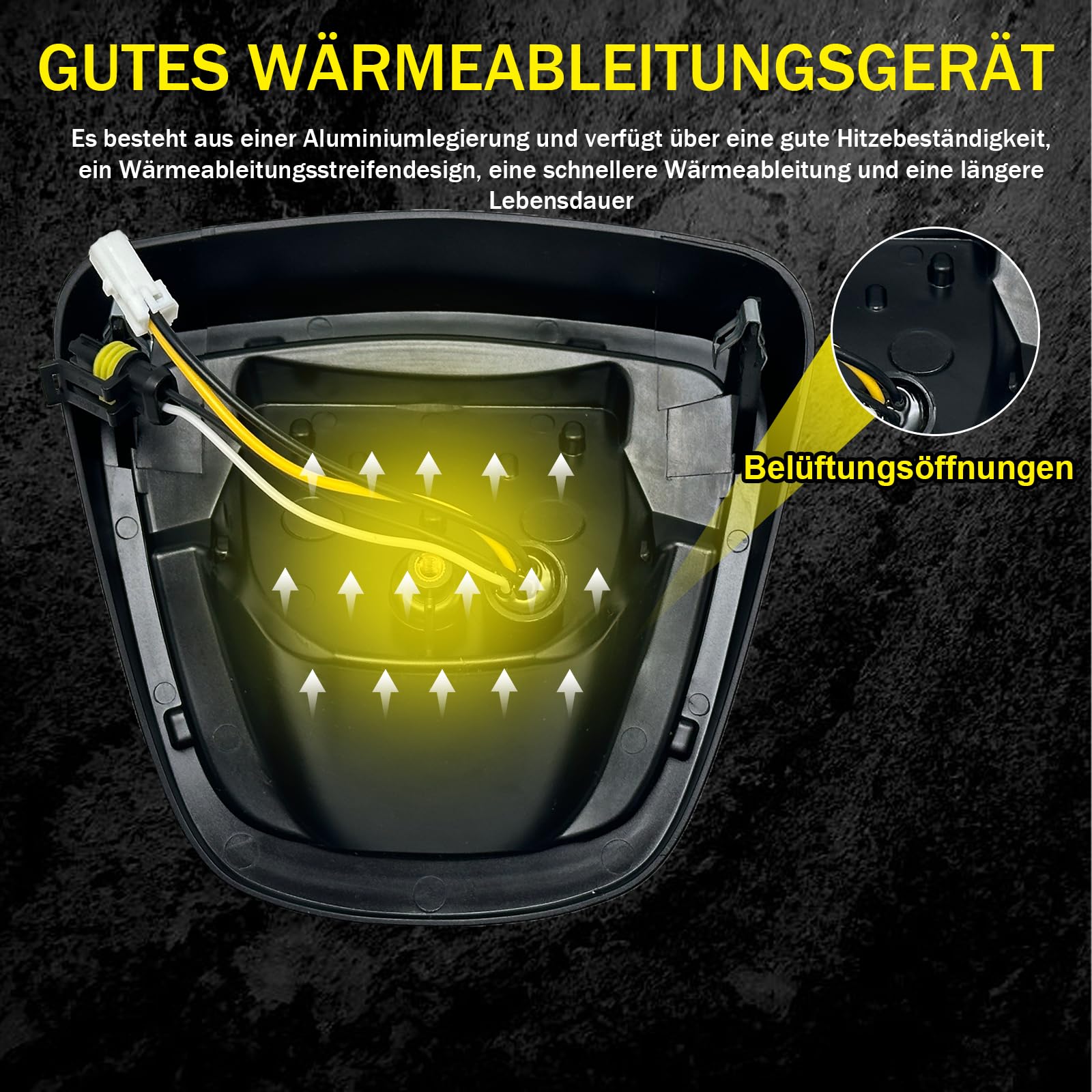 Motorrad LED Rücklicht Bremslicht E-geprüft für Vespa Elettrica Sprint 50 125 150 GL Super GTR 2017-2025 Primavera 50 125 150 2017-2023,Plug-and-Play