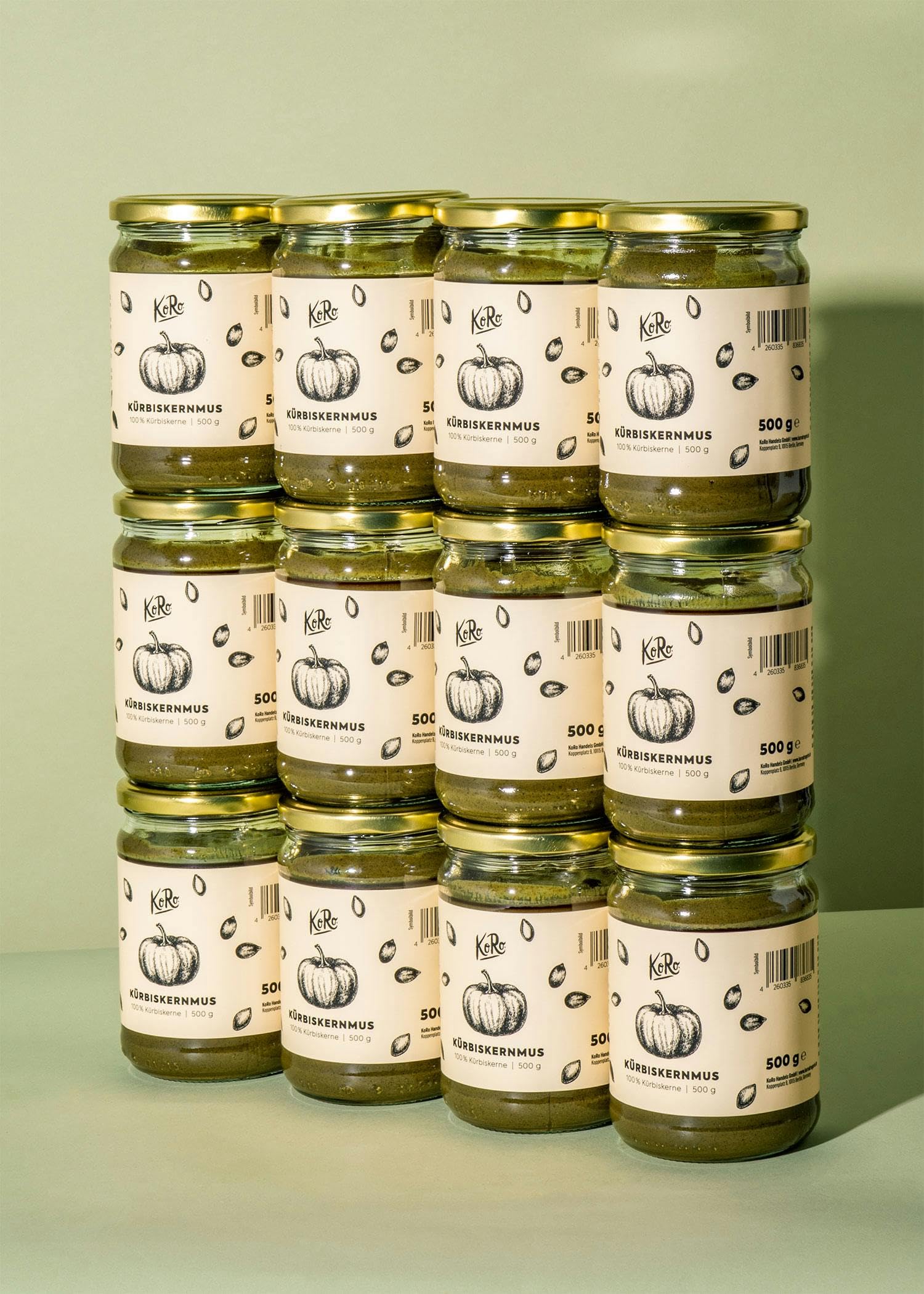 KoRo - Crema di semi di zucca | 12 x 500 g