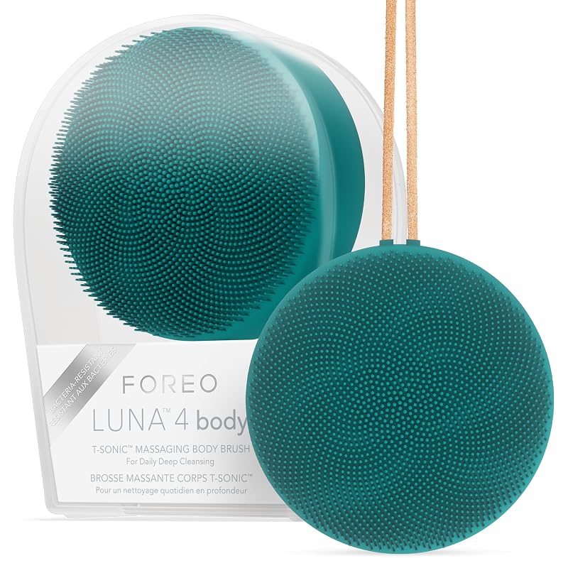 FOREO LUNA 4 escova corporal de silicone com 8 intensidades e carregamento USB