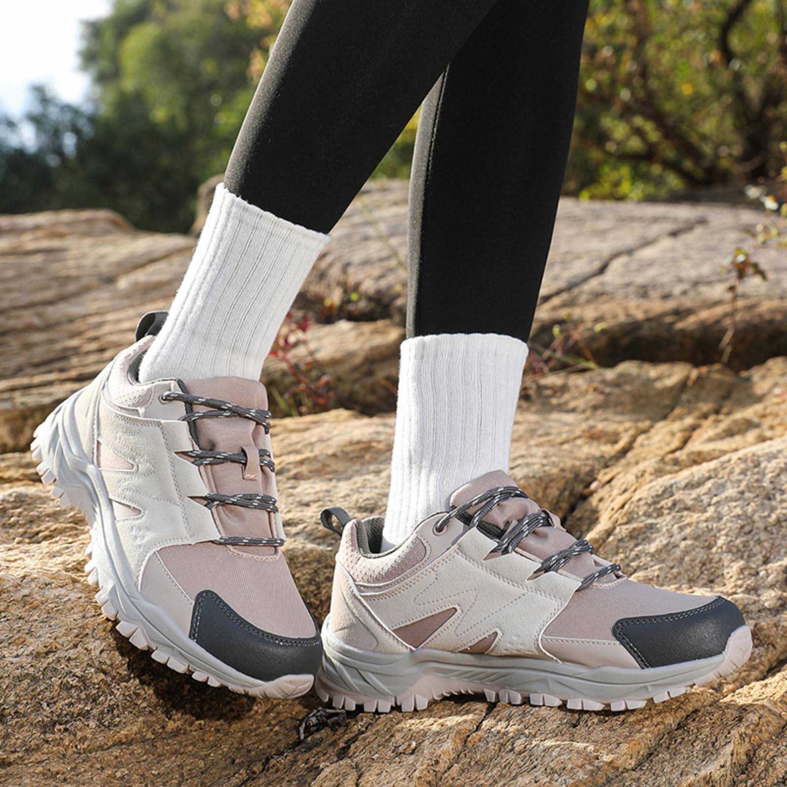 Damskie buty trekkingowe wodoodporne buty chodzenia szlakach