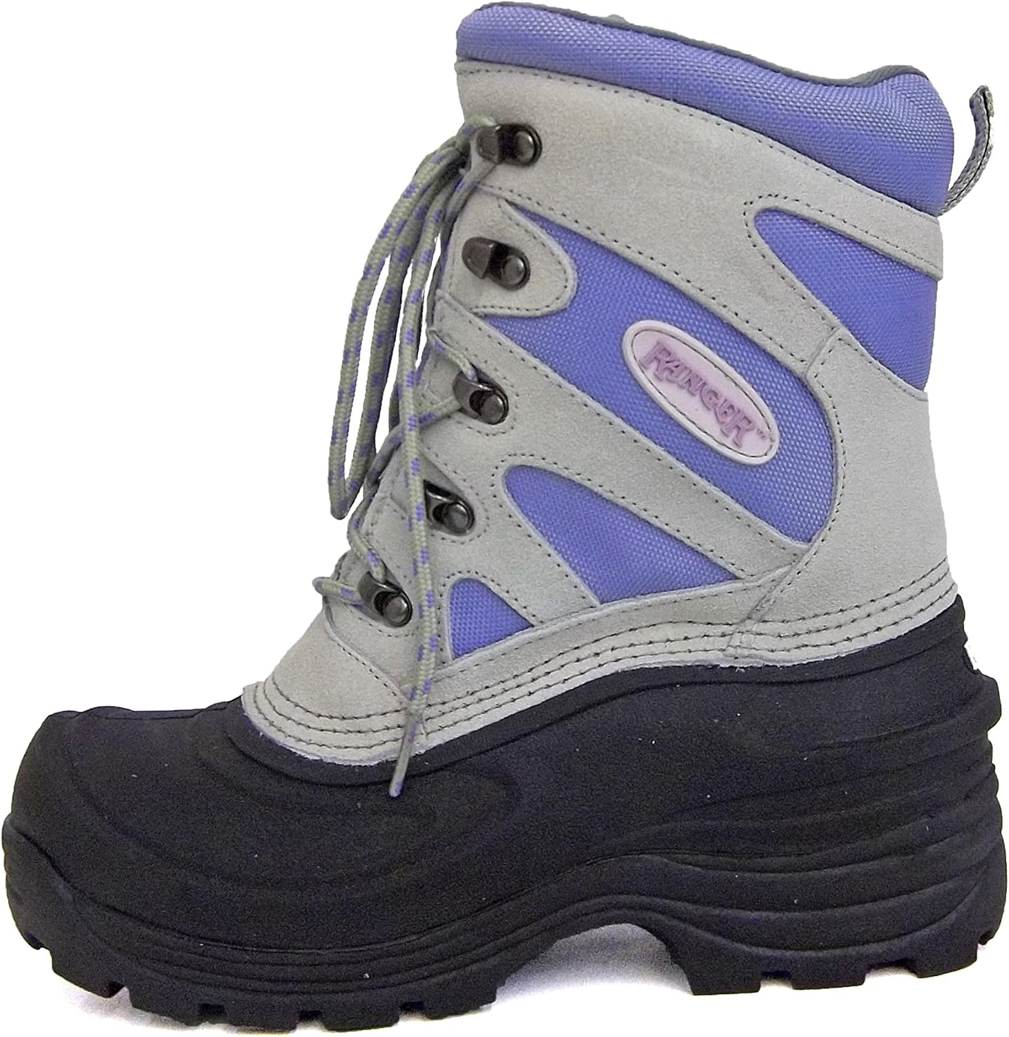 Ranger Womens A697 Lark Pac Boot,White/Violet