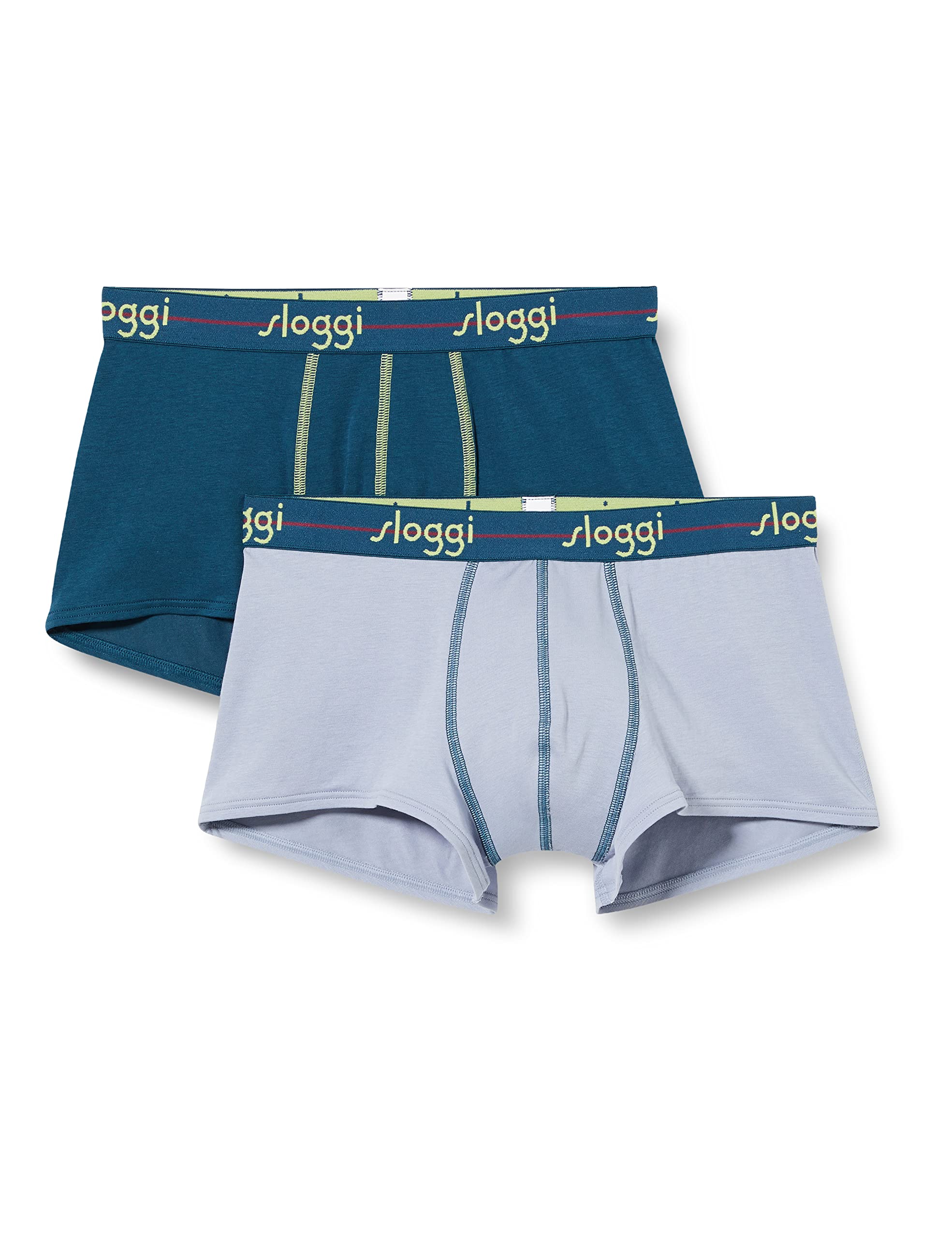 Sloggi Men's Multiple Colours 7 Start Hipster C2p Box Briefs, Size 40