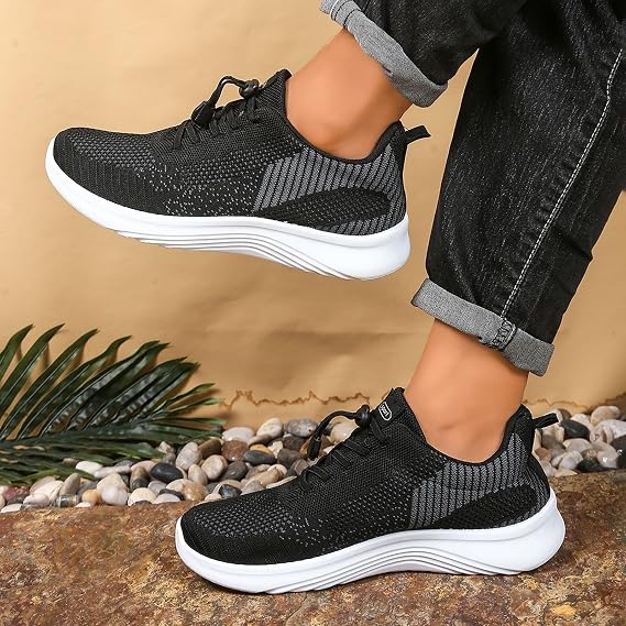 Trainers Men,Men's Sneakers Breathable Walking Shoes Comfortable Soft Sole Casual Sneakers For Daily Wear Stylish Design Ideal For All Seasons