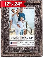 Vista 45 de BarnwoodUSA - Portarretratos con marco de estilo rústico