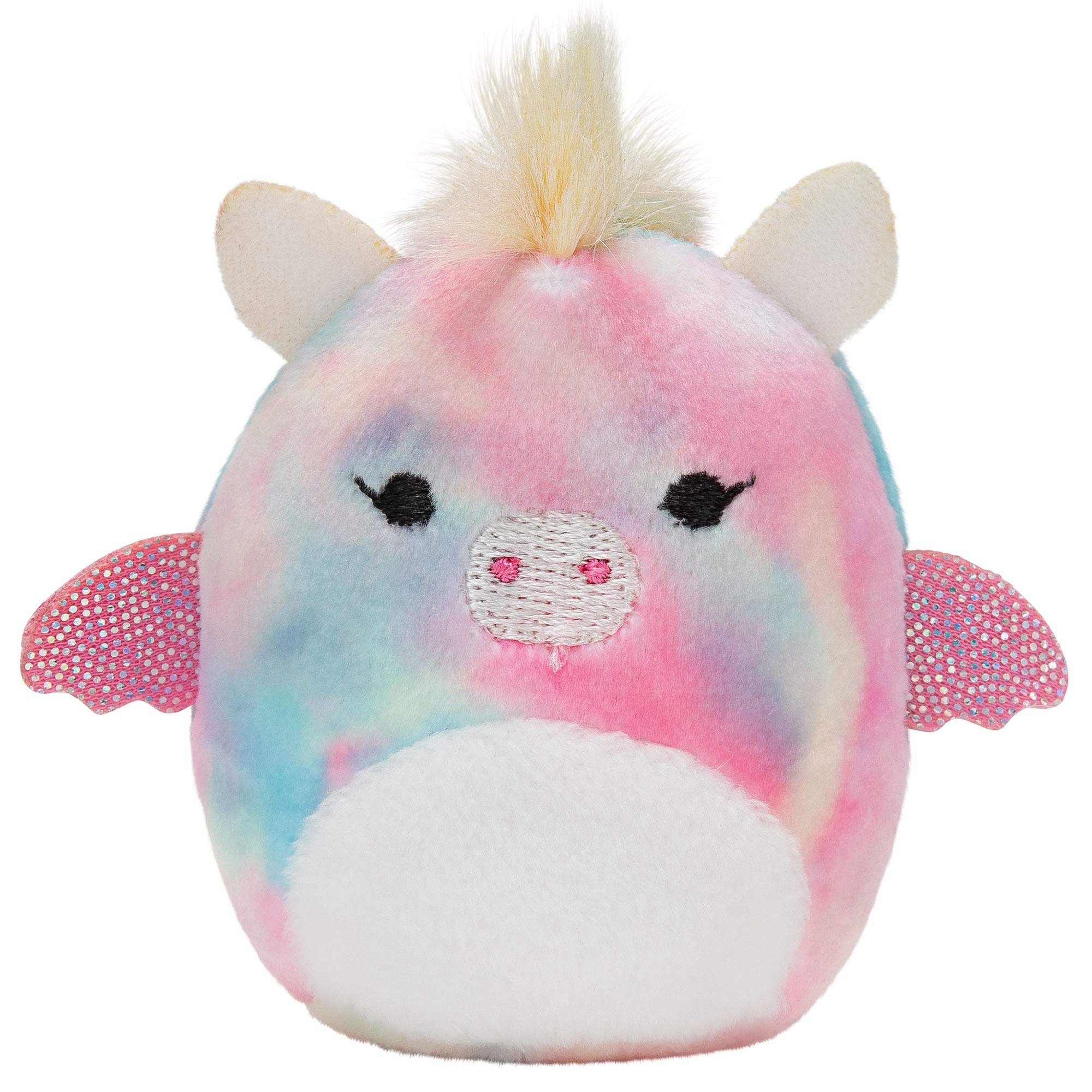 Squishville by Squishmallow Mini Plush Rainbow Dream Squad, Six 2” Soft
